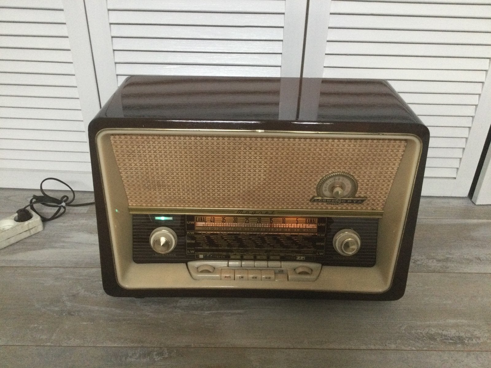 Loewe Opta Magnet 4725W buizen radio, Ophalen of Verzenden