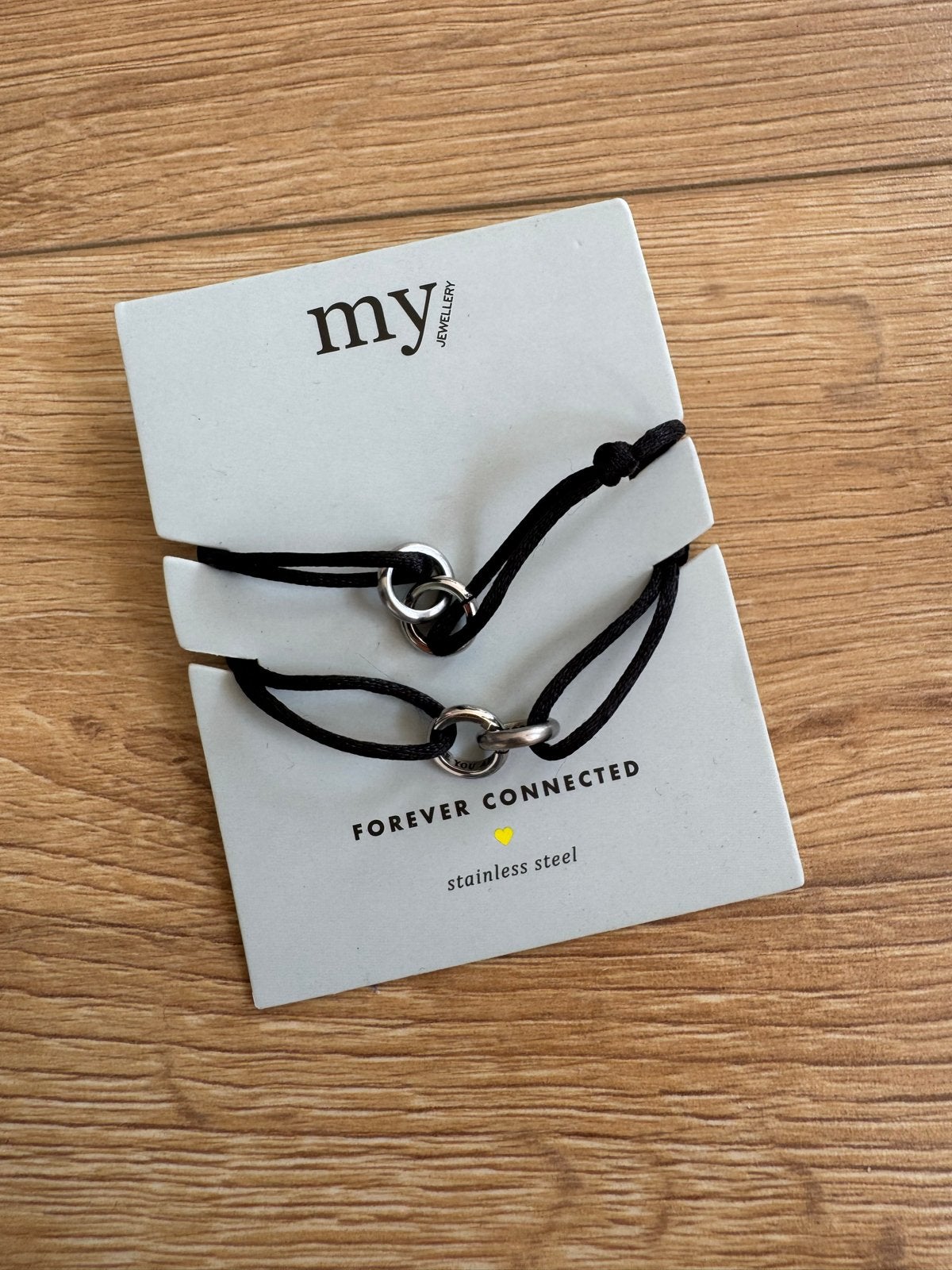 Forever Connected armbandjes My Jewellery - Nieuw!, Sieraden, Tassen en Uiterlijk, Ophalen of Verzenden, Nieuw, Zilver, Staal