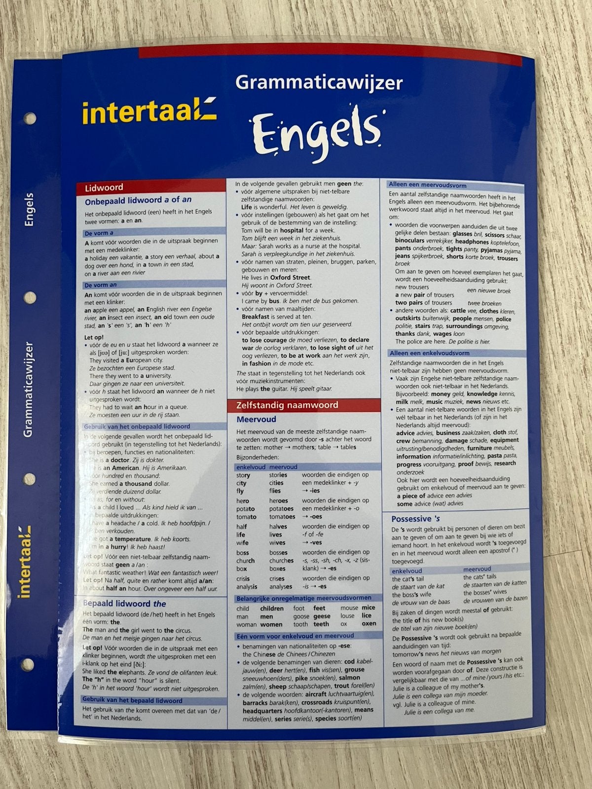 Grammaticawijzer engels intertaal, 9789054516798, Ophalen of Verzenden, Alpha, Zo goed als nieuw