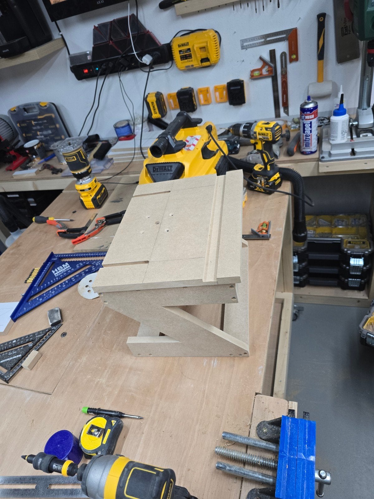 Freestafel voor DeWalt of Makita bovenfrees, Ophalen of Verzenden