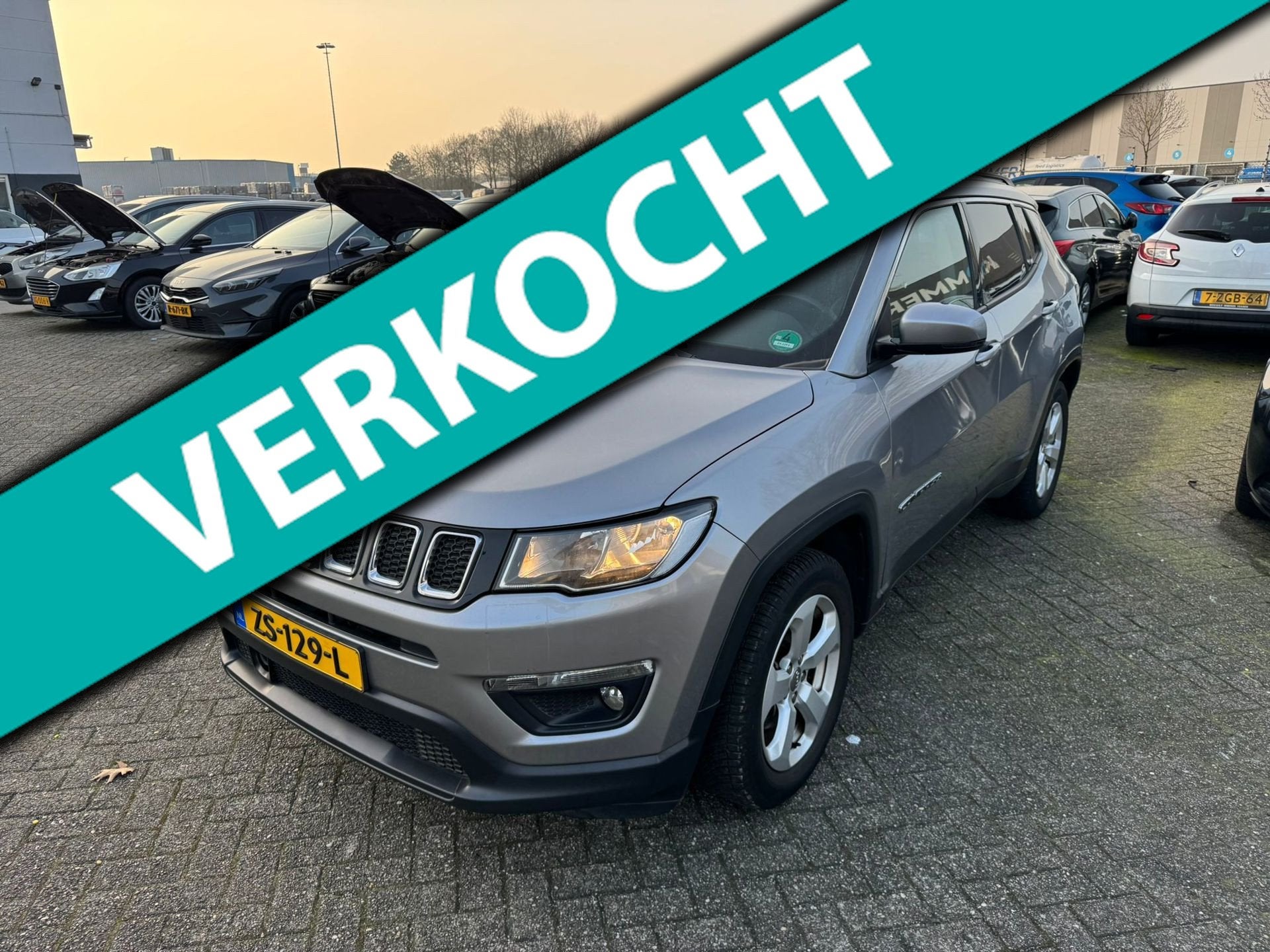 Jeep Compass 1.4 MultiAir Longitude, Auto's, Voorwielaandrijving, 450 kg, Gebruikt, Euro 6