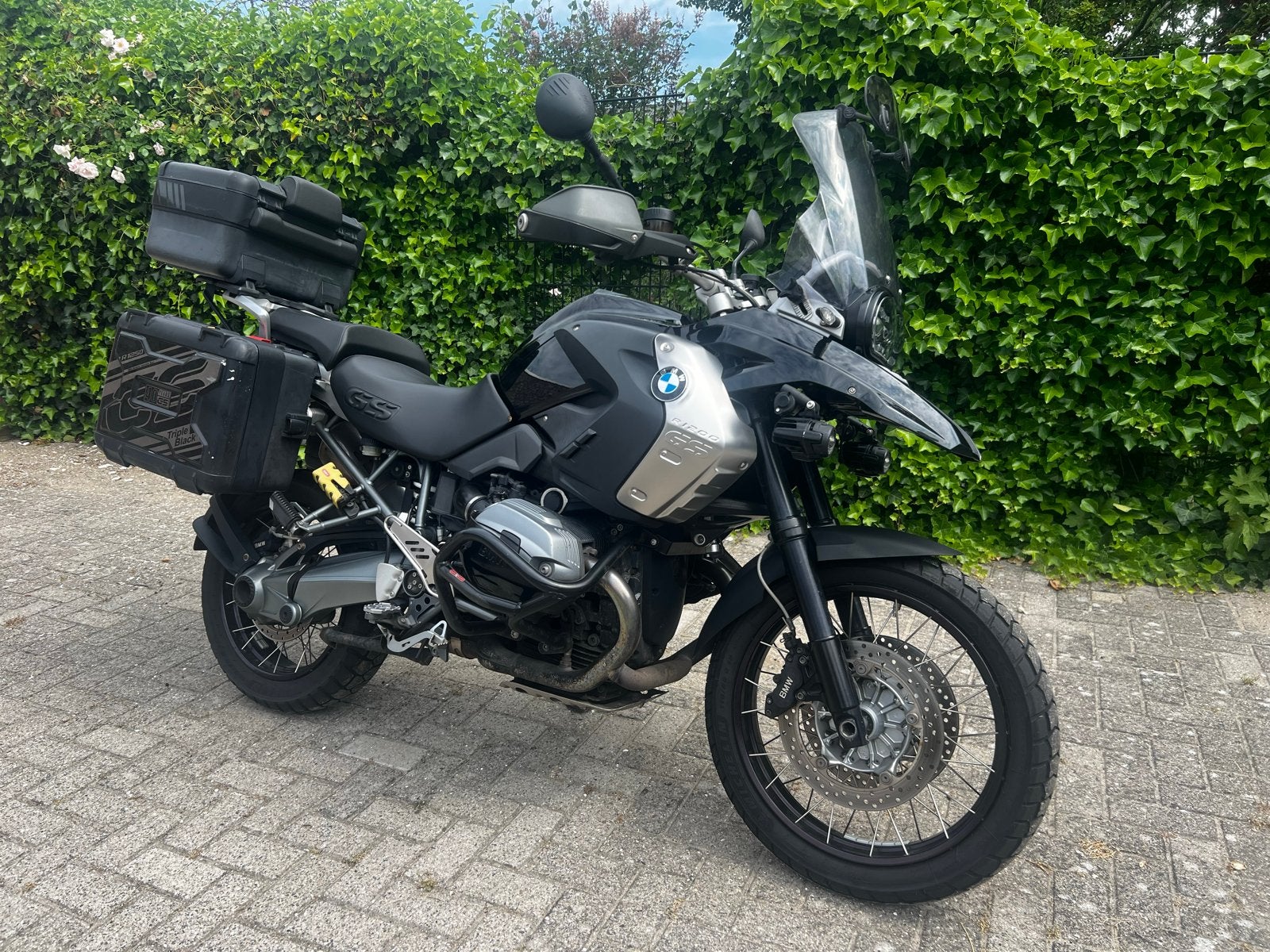 BMW R 1200 GS Triple Black, Motoren, Motoren | BMW, 2 cilinders, Motorrijbewijs A, Gebruikt, Particulier