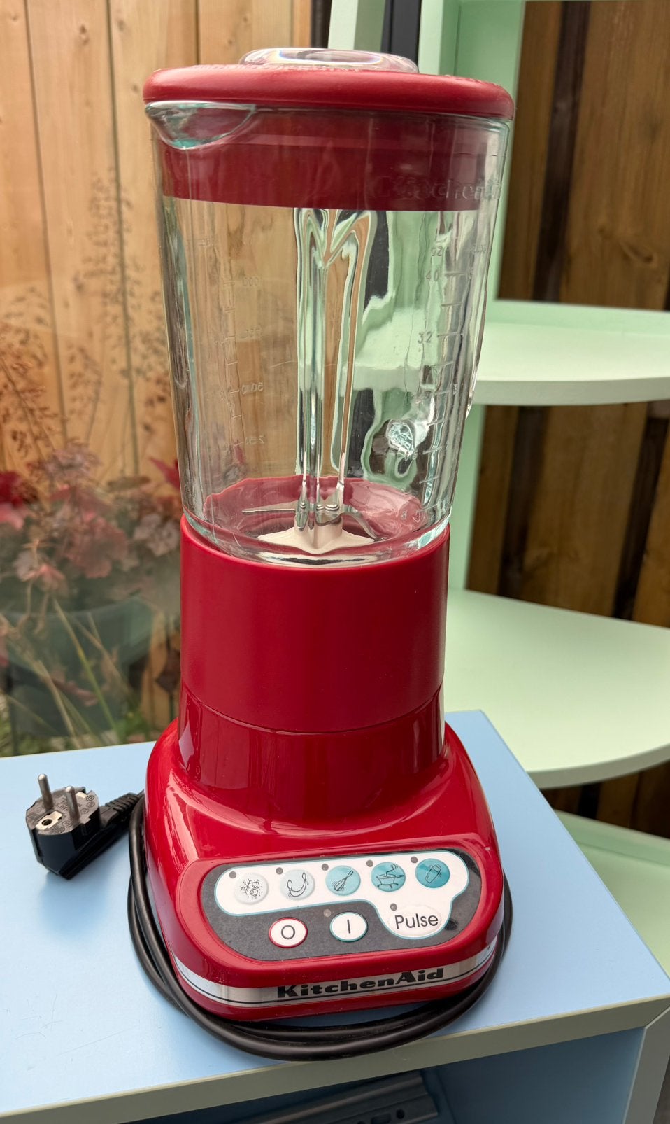 KitchenAid Artisan klassieke blender rood, Witgoed en Apparatuur, Ophalen, Gebruikt, Blender