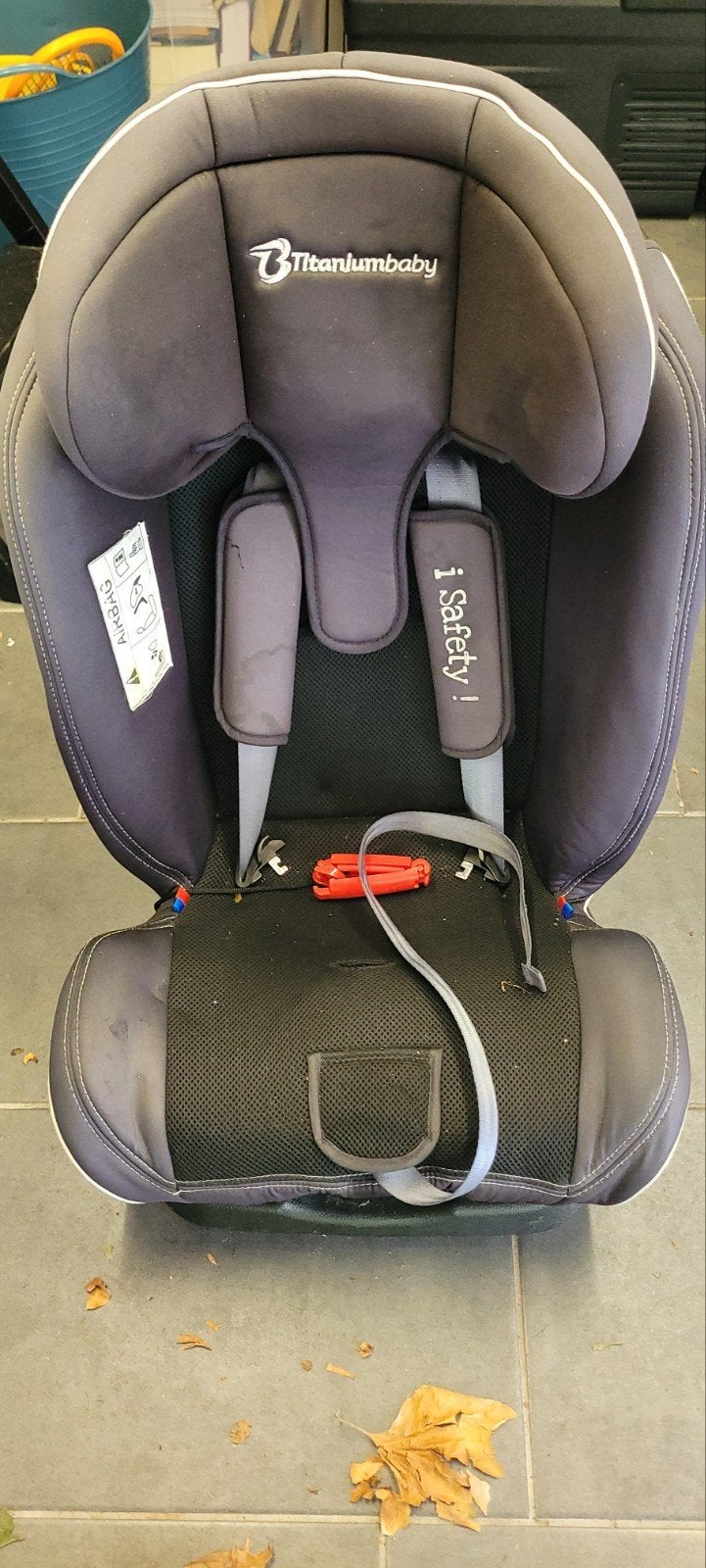 kinderstoel auto titanuimbaby groep 0 /1 /2, 0 t/m 18 kg, Ophalen, Overige merken, Gebruikt