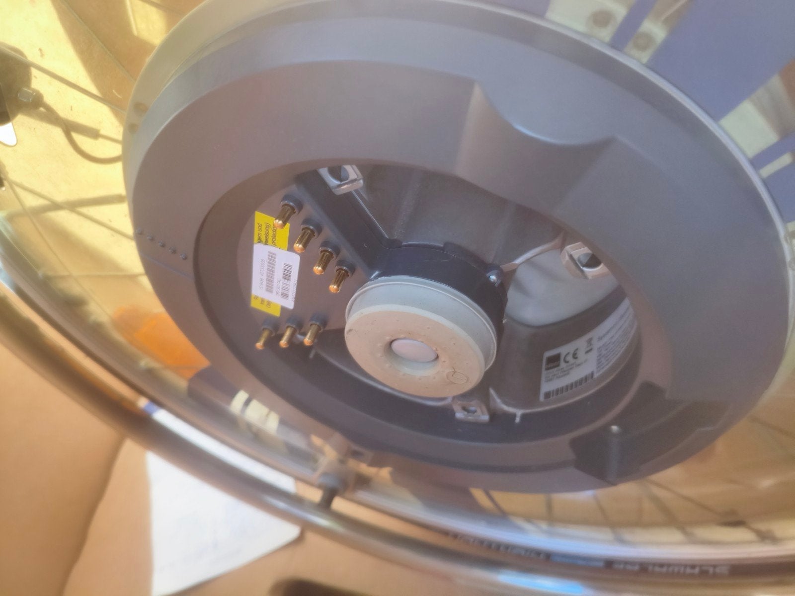 Alber Emotion M15 wiel set (goed lezen, mogelijk defect!), Ophalen, Gebruikt, Elektrische rolstoel