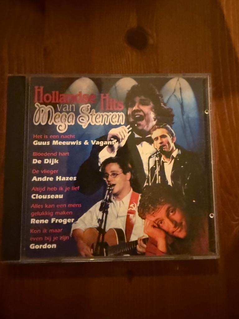 Hollandse Hits van Mega Sterren CD, Ophalen of Verzenden, Gebruikt, Levenslied of Smartlap