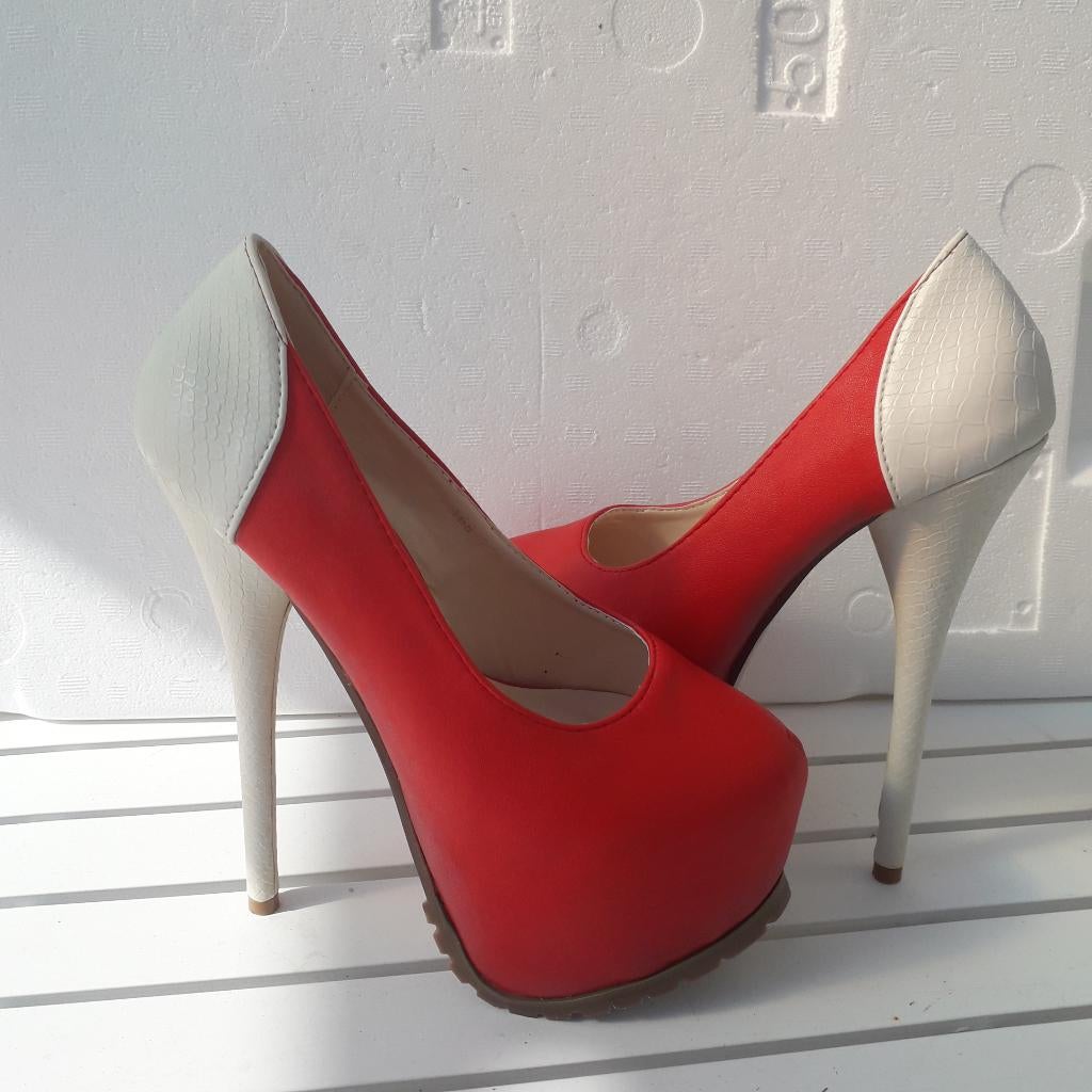 sexy high shoes, Pumps, Verzenden, Nieuw, Rood