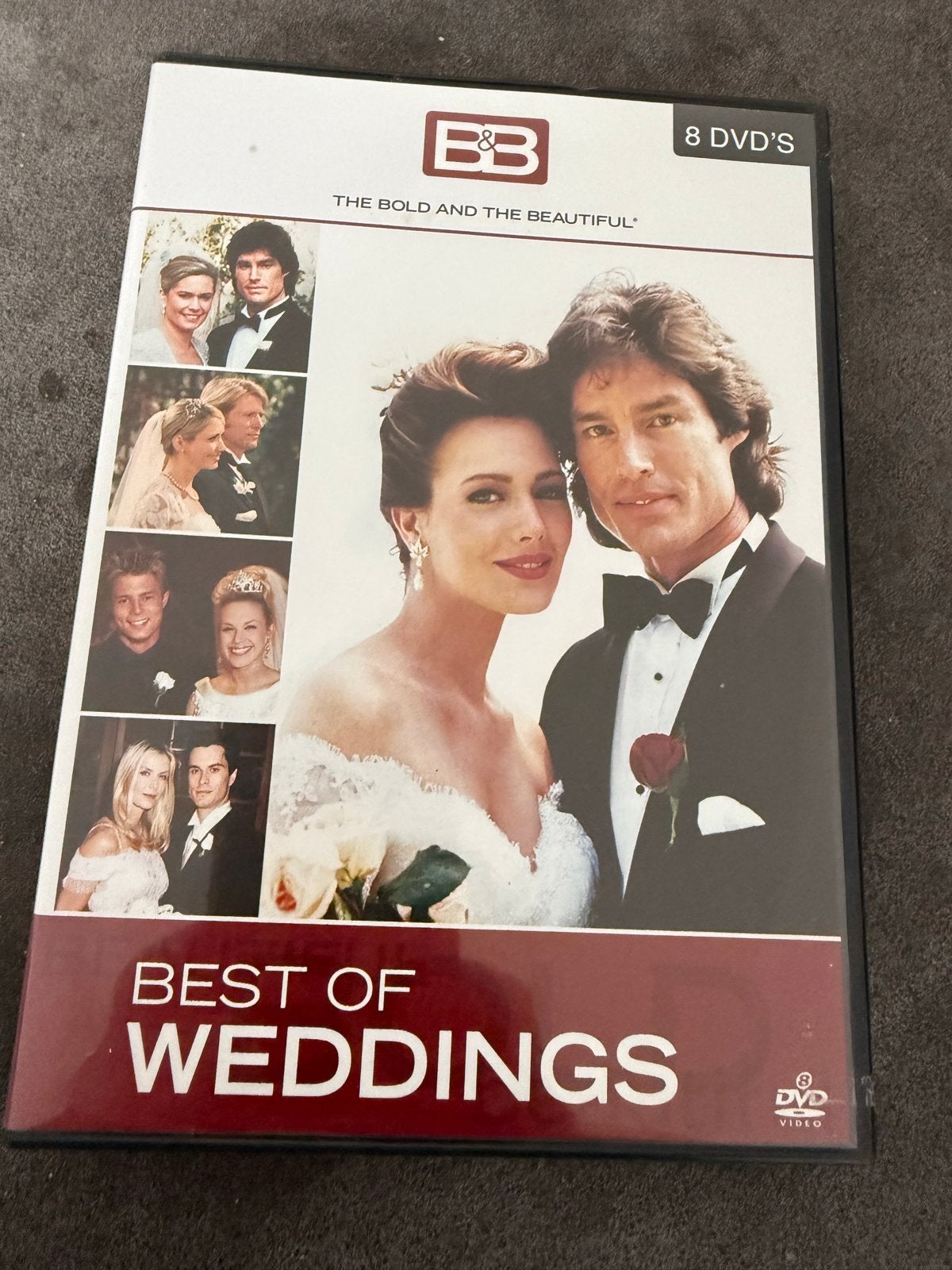 The Bold and the Beautiful - Best of Weddings (8 DVD's), Alle leeftijden, Nederlands, Drama, Ophalen of Verzenden