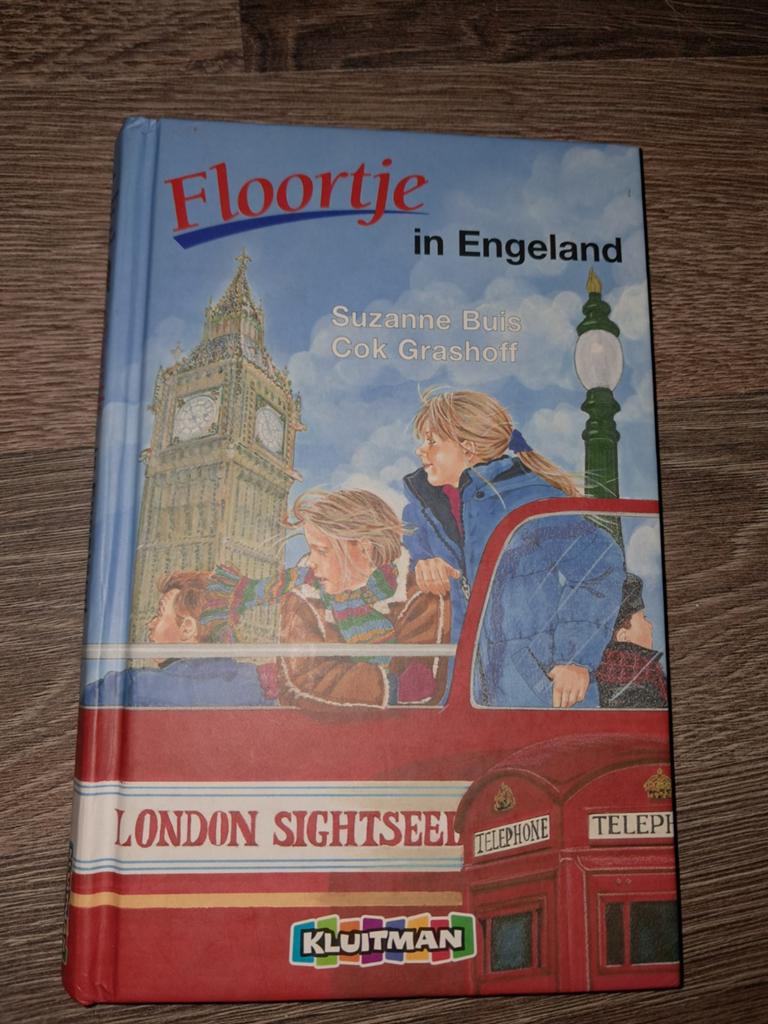 Floortje in Engeland - Avontuurlijk kinderboek, Ophalen, Gelezen, Suzanne Buis, Cok Grashoff, Fictie algemeen