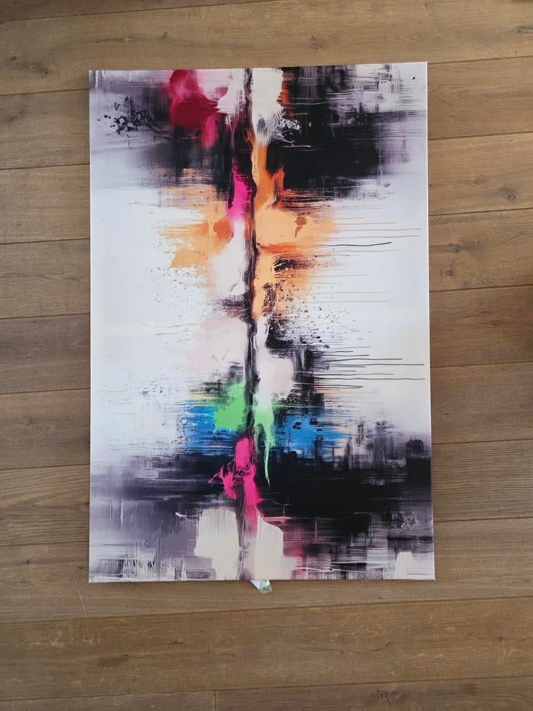 Abstract schilderij Joyce B Robinson 120x80 cm, Ophalen