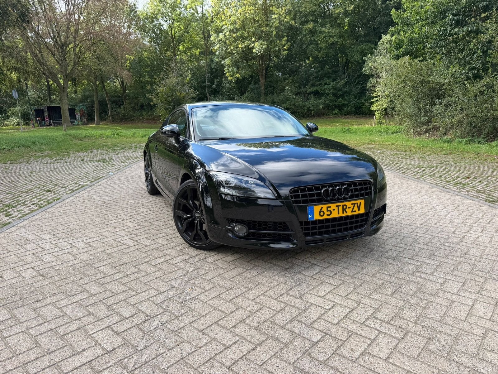 Audi TT 2.0 Tfsi Coupe 147KW 2007 Zwart, Auto's, TT, 4 cilinders, 1984 cc, 4 stoelen