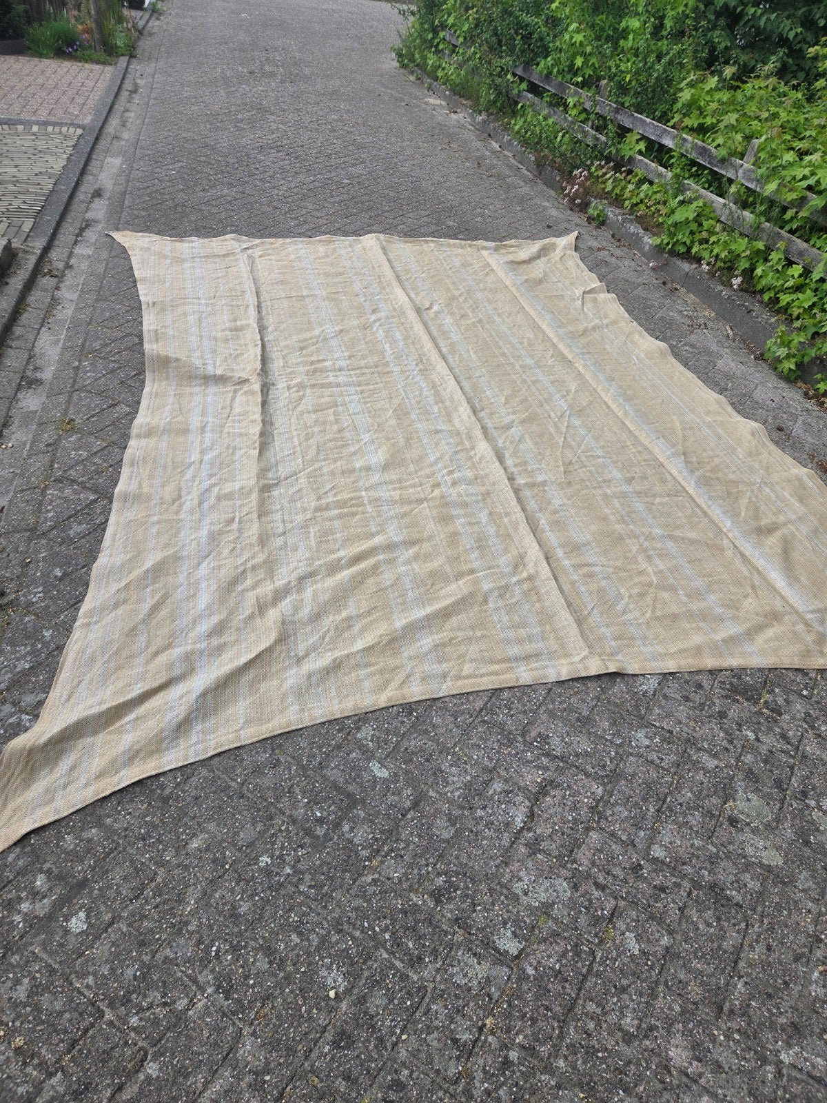 Schaduwdoek rechthoek 4 x 2,5 mtr, Ophalen