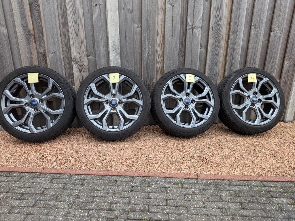 Ford Fiesta ST velgen 4 x 108, Ophalen, Gebruikt, Velg(en), 17 inch