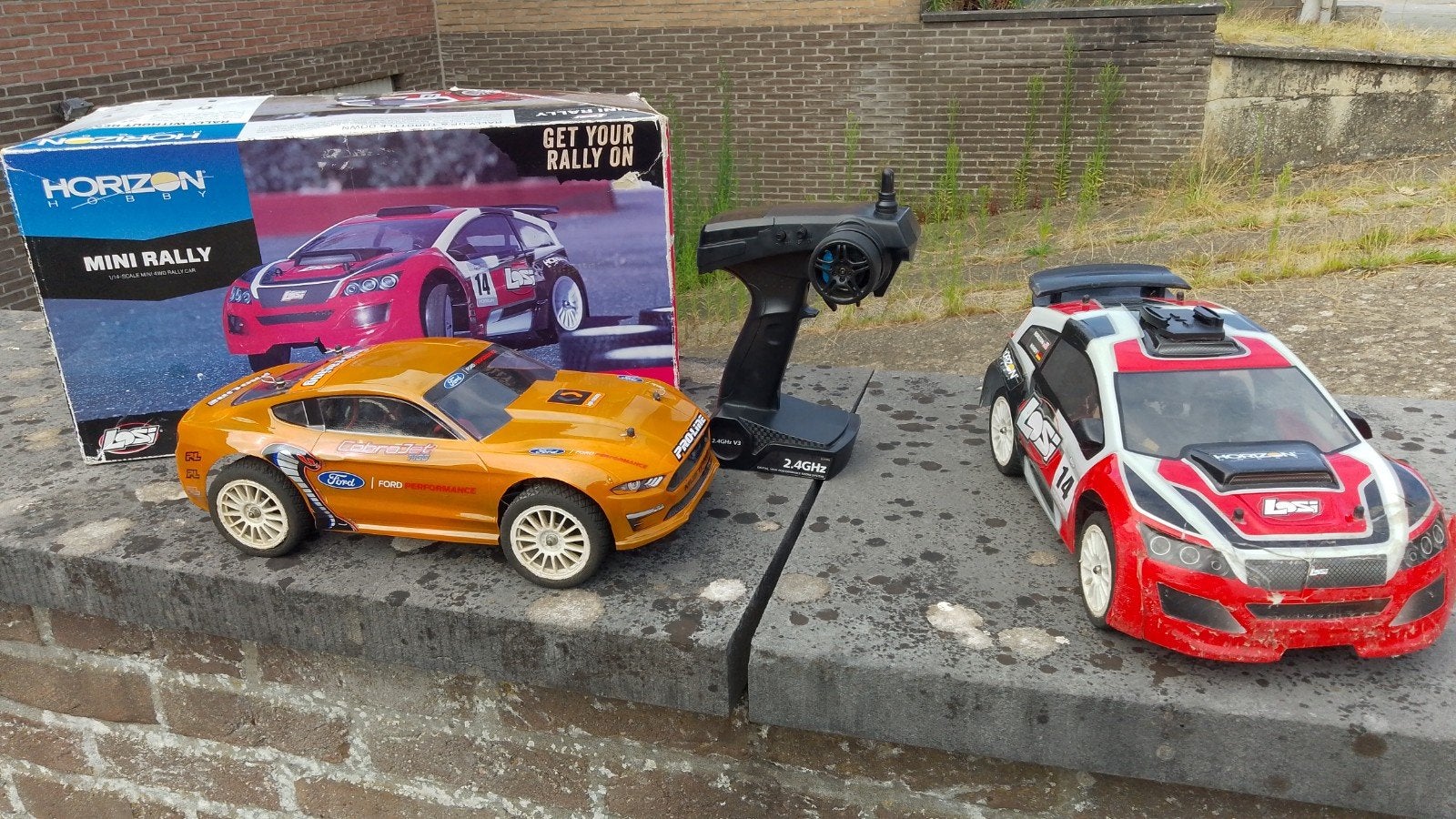 Losi Rally Brushless RTR, Hobby en Vrije tijd, Modelbouw | Radiografisch | Auto's, Gebruikt, Auto offroad, Schaal 1:14, RTR (Ready to Run)