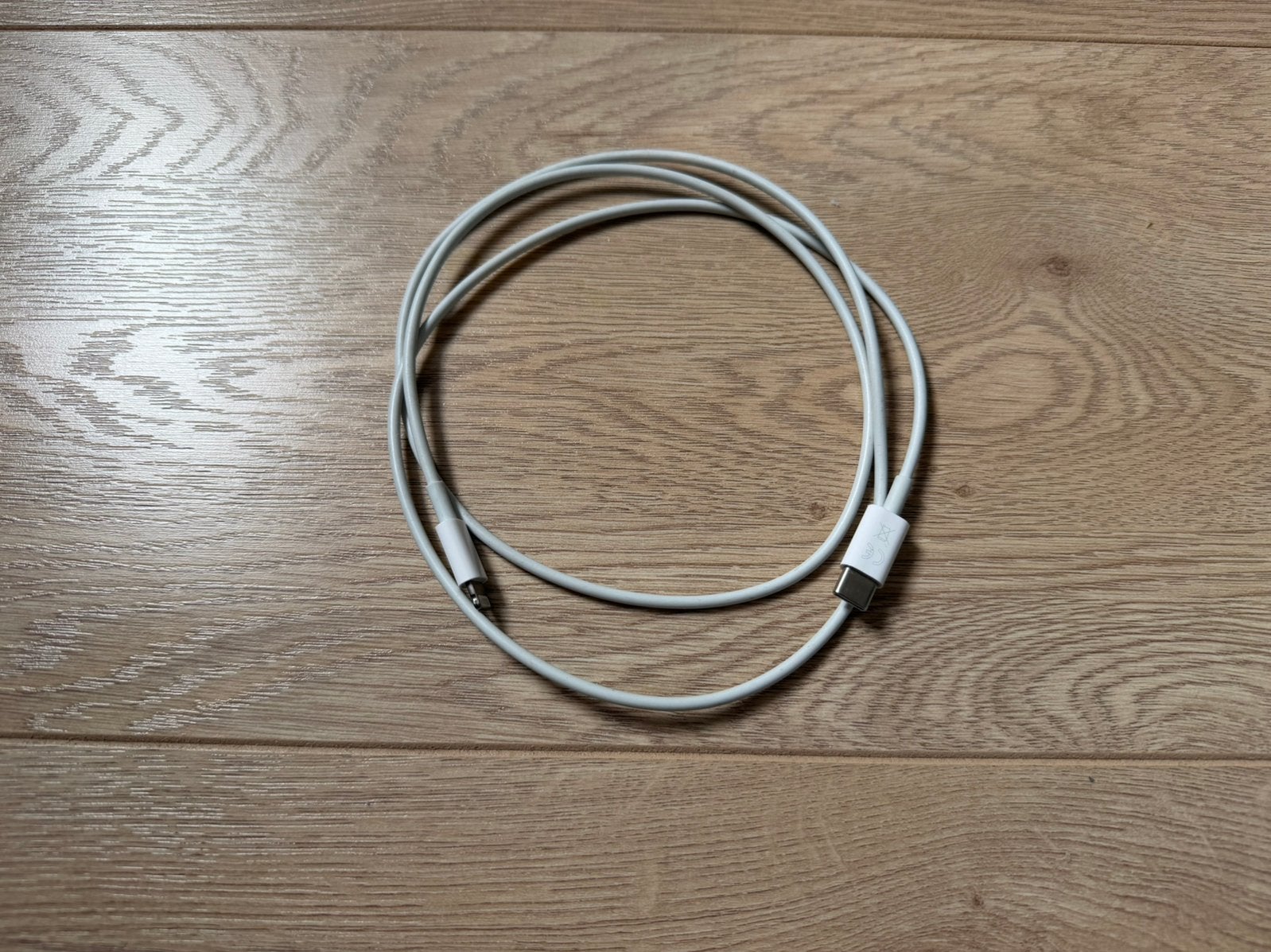 Usb c - lightning kabel 1m origineel Apple, Ophalen of Verzenden, Zo goed als nieuw, Minder dan 2 meter, Overige kabels