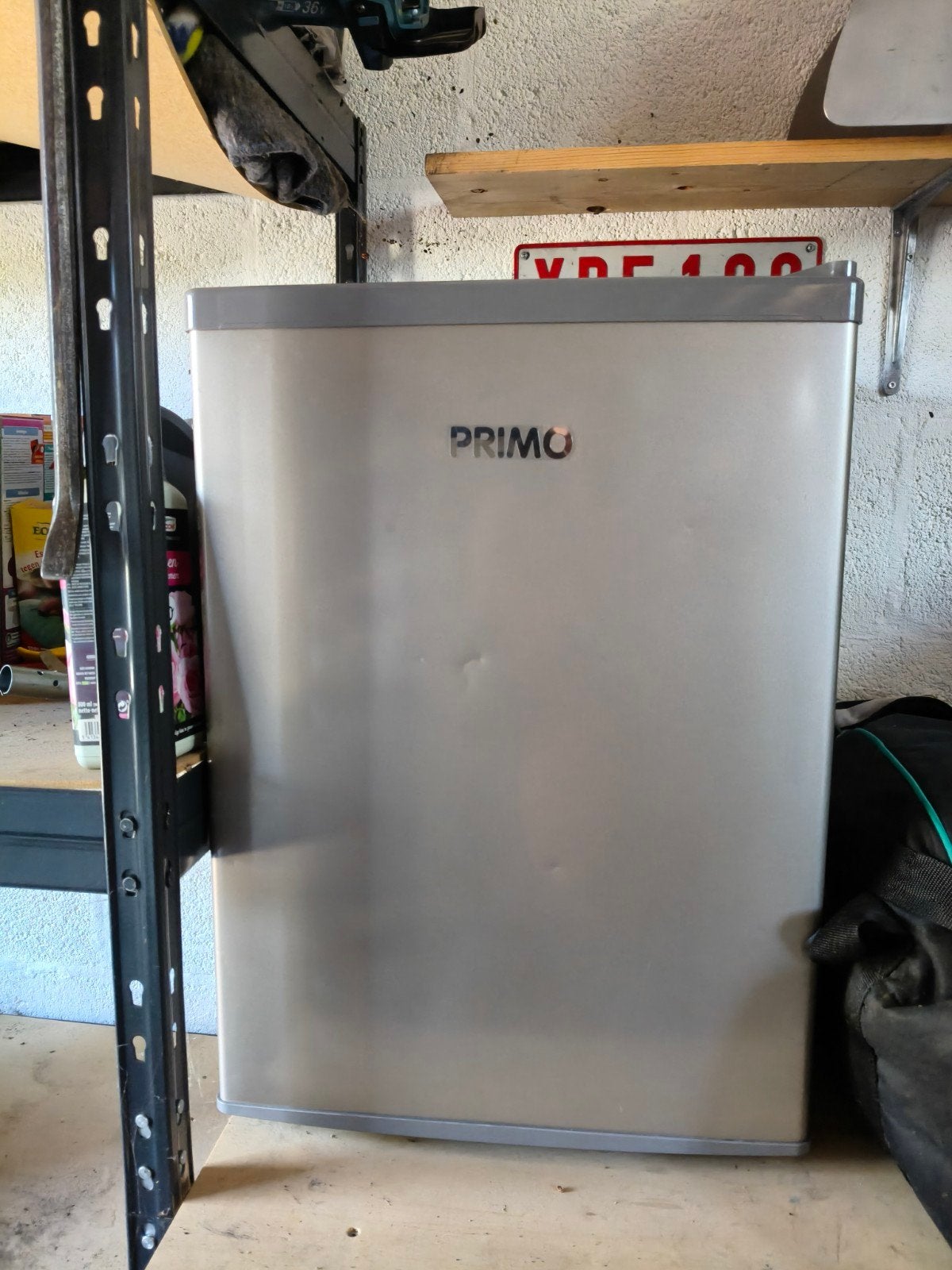 Compacte Primo koelkast - voor camping of kleine ruimt, Ophalen, Gebruikt, Minder dan 75 liter, Met vriesvak