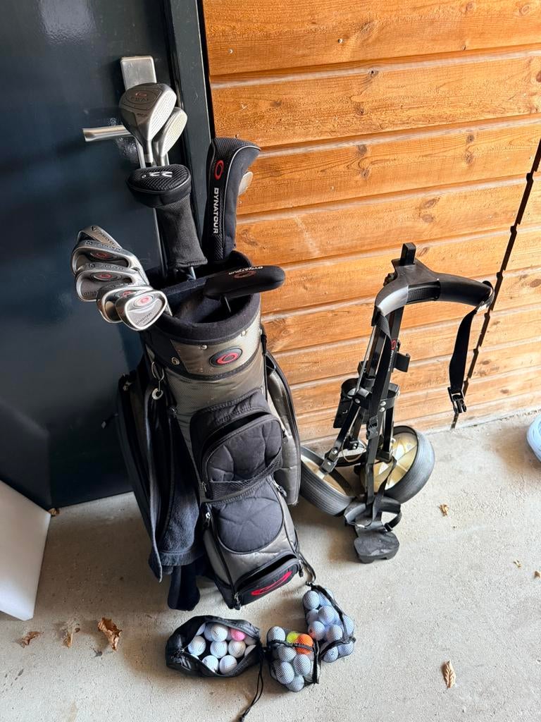 Dynatour golfset compleet, Sport en Fitness, Golf, Ophalen, Zo goed als nieuw, Set