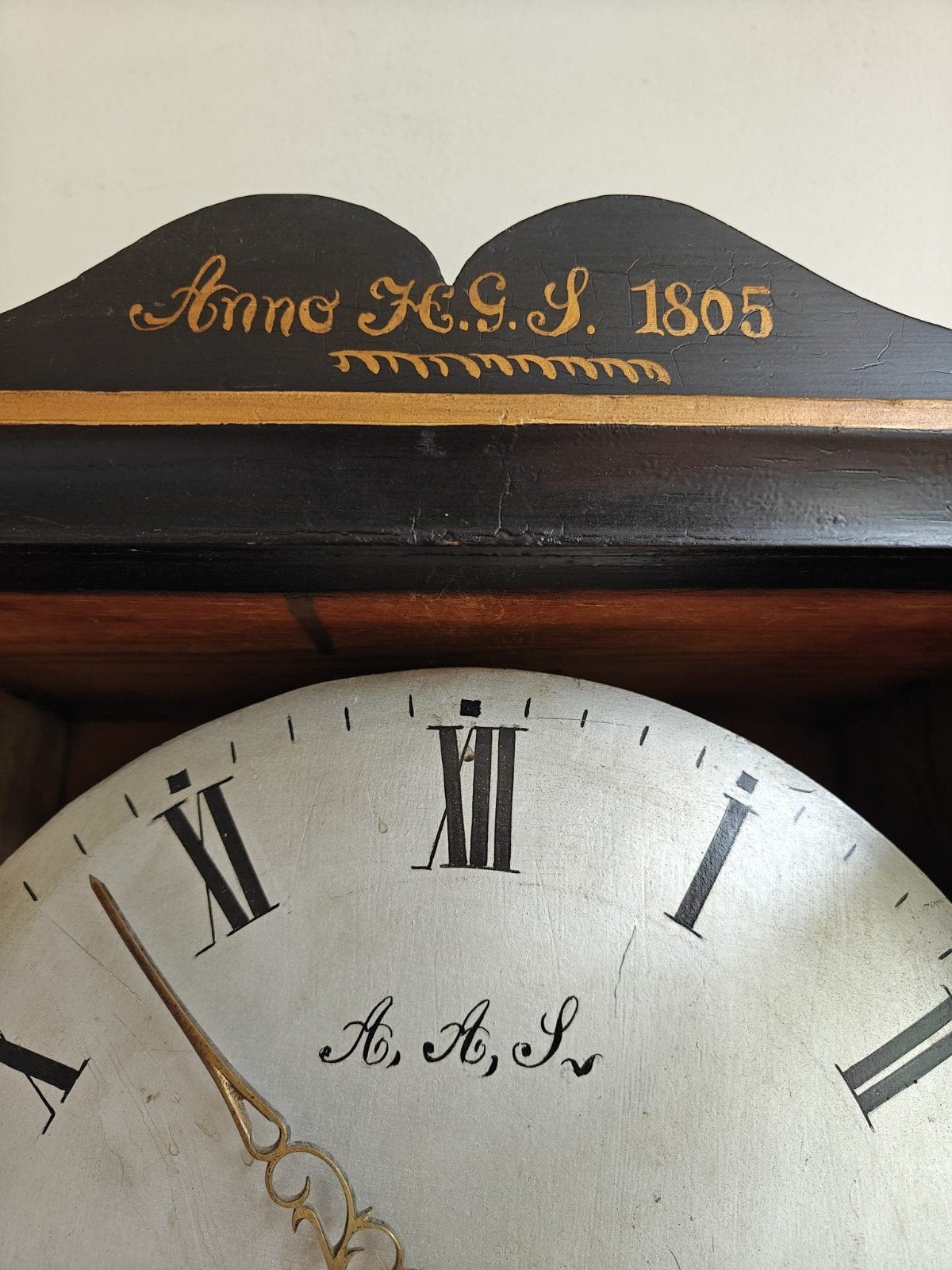 Antieke Zweedse Mora klok (1805)., Antiek en Kunst, Antiek | Klokken, Ophalen