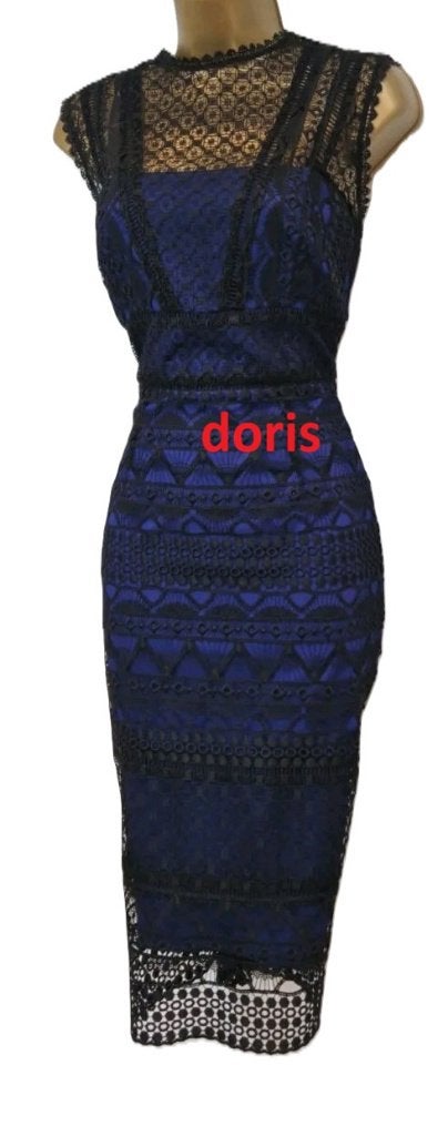 jurk Karen Millen maat 16/44 oksel tot oksel 49 cm t, Karen Millen, Zwart, Maat 42/44 (L), Nieuw
