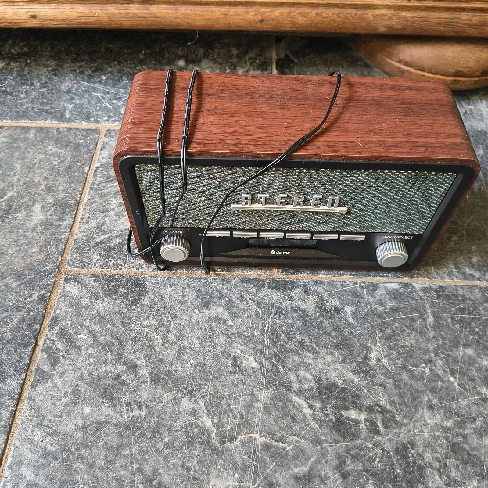 Denver DAB-18 DAB+/FM/Bluetooth/Aux-in Radio - Zgan, Ophalen, Zo goed als nieuw, Radio