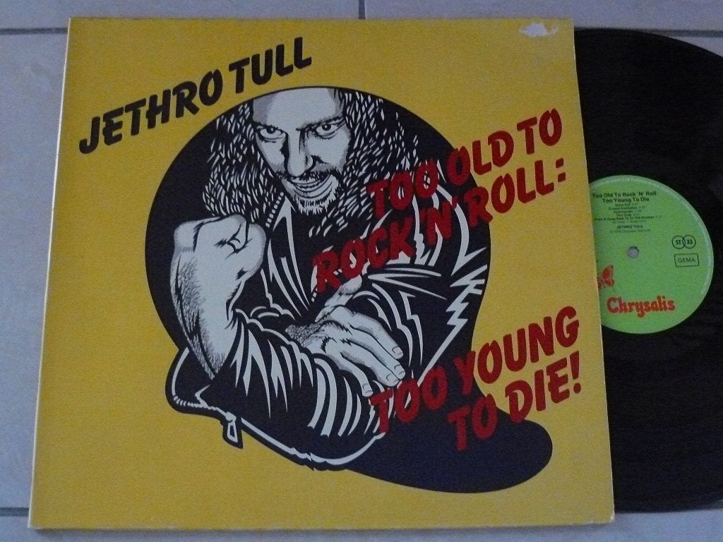 LP Jethro Tull - Too old to rock 'n roll too young to die, Verzenden, Gebruikt, 12 inch, Poprock