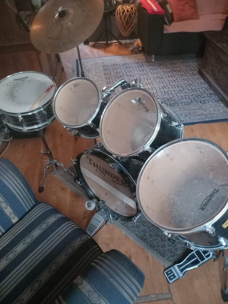 Drumstel, Muziek en Instrumenten, Ophalen, Zo goed als nieuw, Overige merken