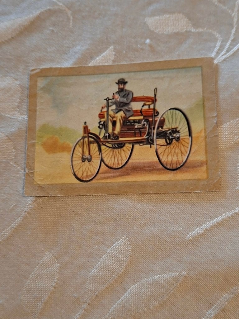 Prentje/Chromo : Benz / Chocolade Jacques, Gebruikt, Verzenden, Voor 1940, Prent