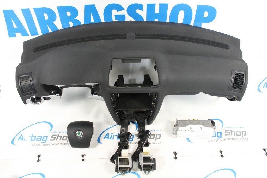 Airbag set - Dashboard Skoda Octavia (2009-2013), Gebruikt, Ophalen of Verzenden