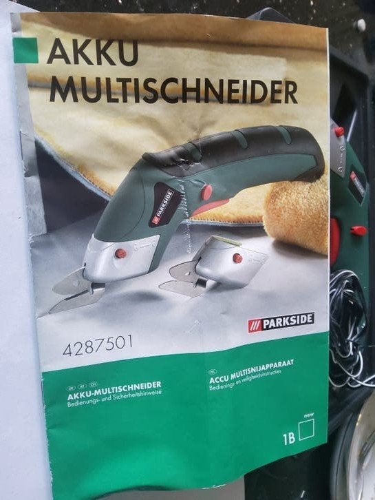 Parkside Accu Multischneider - Draadloze Allesknipmachine, Doe-het-zelf en Verbouw, Ophalen of Verzenden