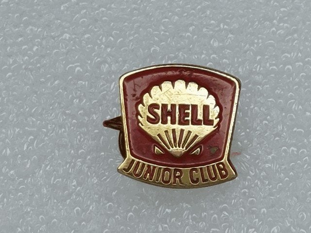 SP2313 Speldje Shell Junior Club, Ophalen of Verzenden, Gebruikt, Overige onderwerpen