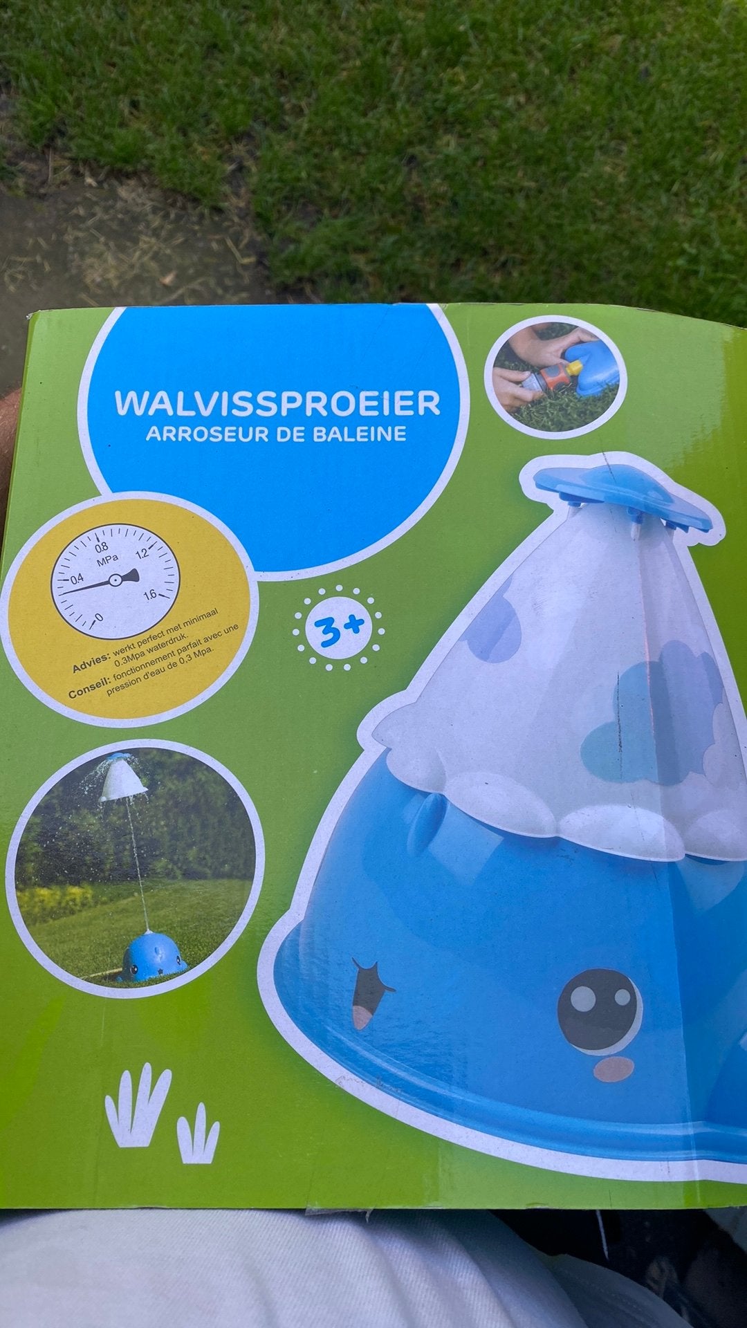 Walvissproeier, Ophalen, Gebruikt