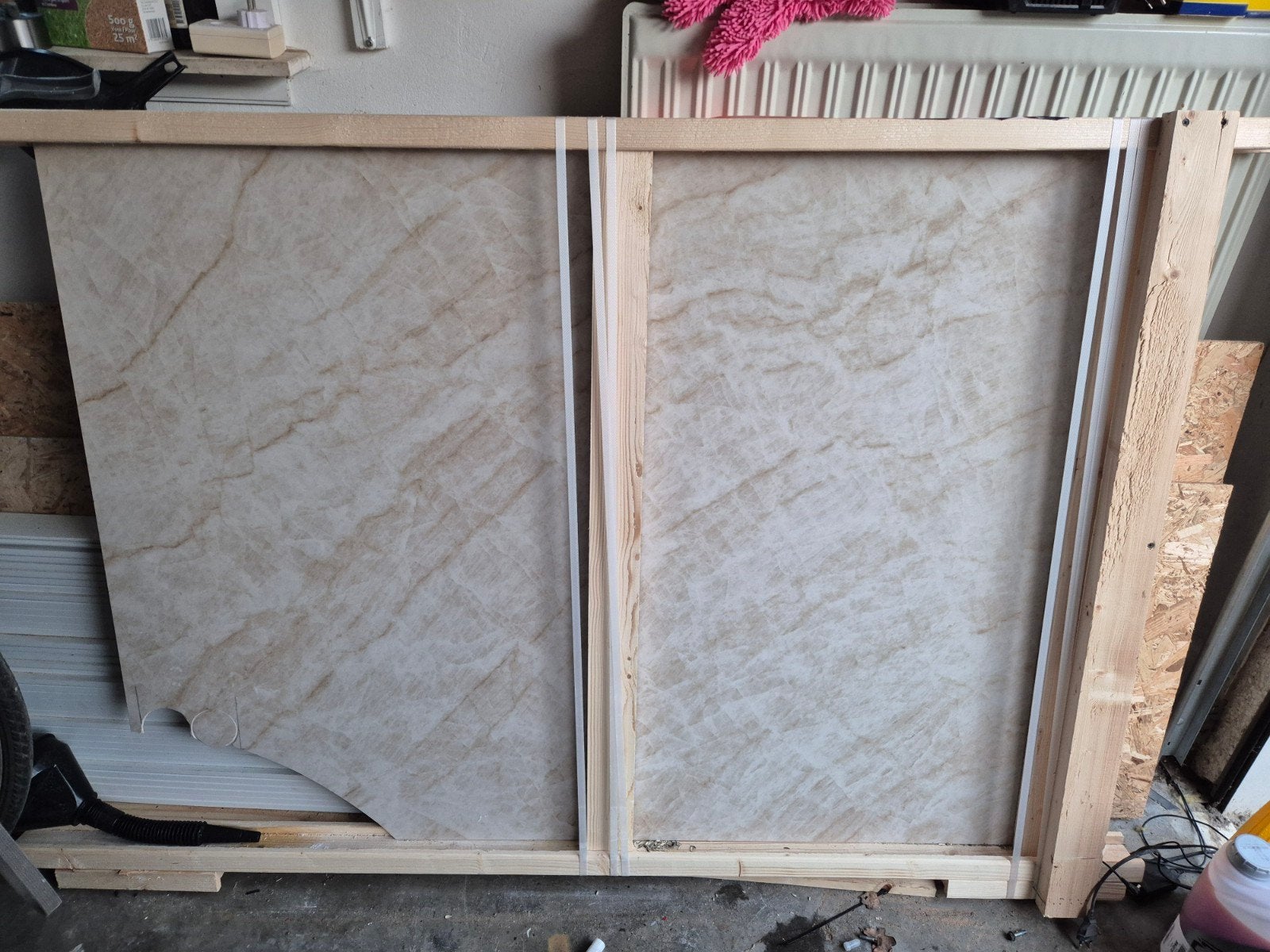 Nieuwe Keramische Plaat - 140,5 x 102 cm, Doe-het-zelf en Verbouw, Ophalen, 60 cm of meer, Nieuw, Minder dan 5 m²