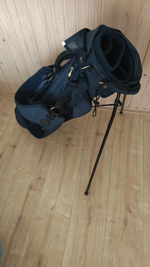 Golftas, standbag, Legend, met draagriemen, donkerblauw, Ophalen, Zo goed als nieuw, Tas, Overige merken