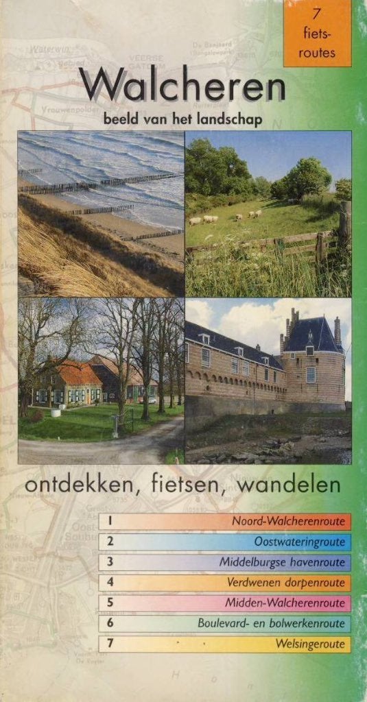 Fietsgids Walcheren, Boeken, Reisgidsen, Kees Bos, Fiets- of Wandelgids, Ophalen of Verzenden, Benelux