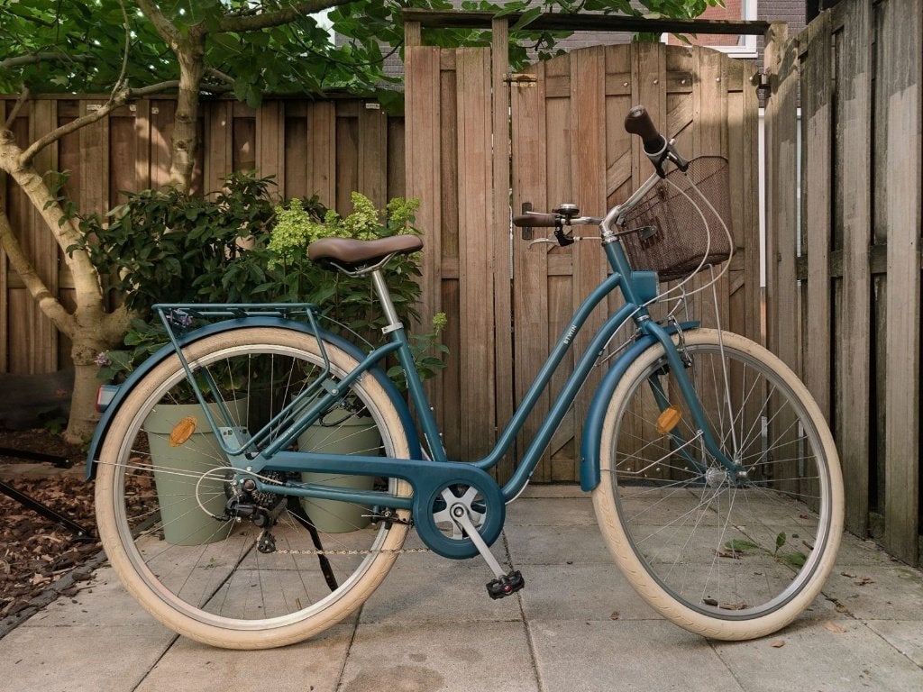 Stadsfiets B'Twin Elops 520 (28"), Fietsen en Brommers, Fietsen | Dames | Damesfietsen, Gebruikt, Overige merken, Versnellingen