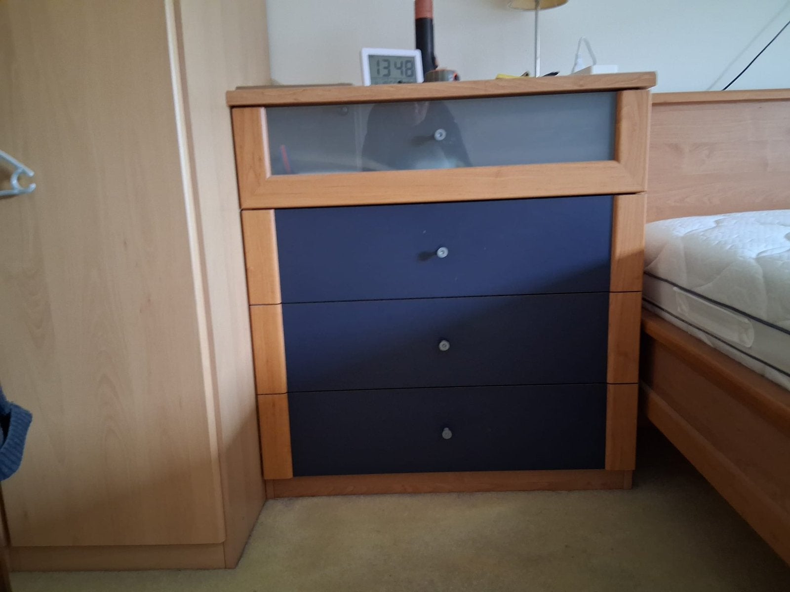 2 Nachtkastjes/ kleine kastjes 80x40cm, Ophalen, 70 cm of meer, Hout, 65 cm of meer
