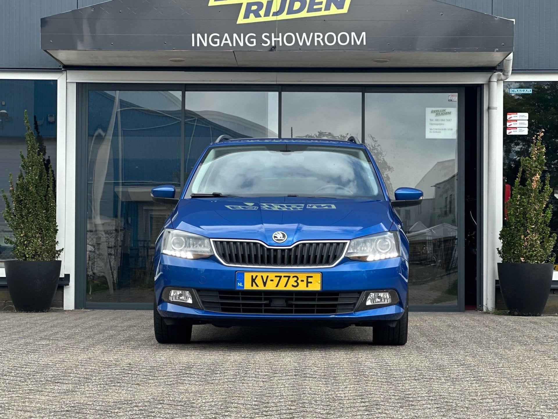 Skoda Fabia Combi 1.2 TSI JOY|Uitstekende staat|Nwe Apk, Dealer onderhouden, Euro 6, 4 cilinders, Blauw
