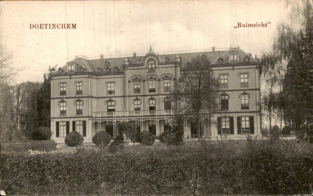 Doetinchem - Ruimzicht - Villa, Ophalen of Verzenden, Voor 1920, Gelopen, Gelderland