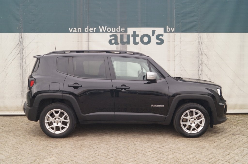 Jeep Renegade 4xe 240 PHEV Hybrid 4WD Limited -PANO-CAM-, Auto's, Automaat, Dealer onderhouden, Stof, Gebruikt