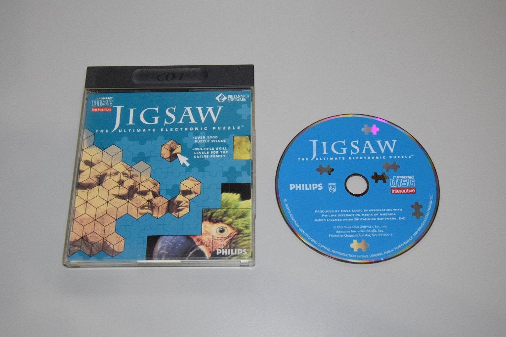 Philips CDi / CD-i : Jigsaw, Puzzel en Educatief, 1 speler, Ophalen of Verzenden, Zo goed als nieuw