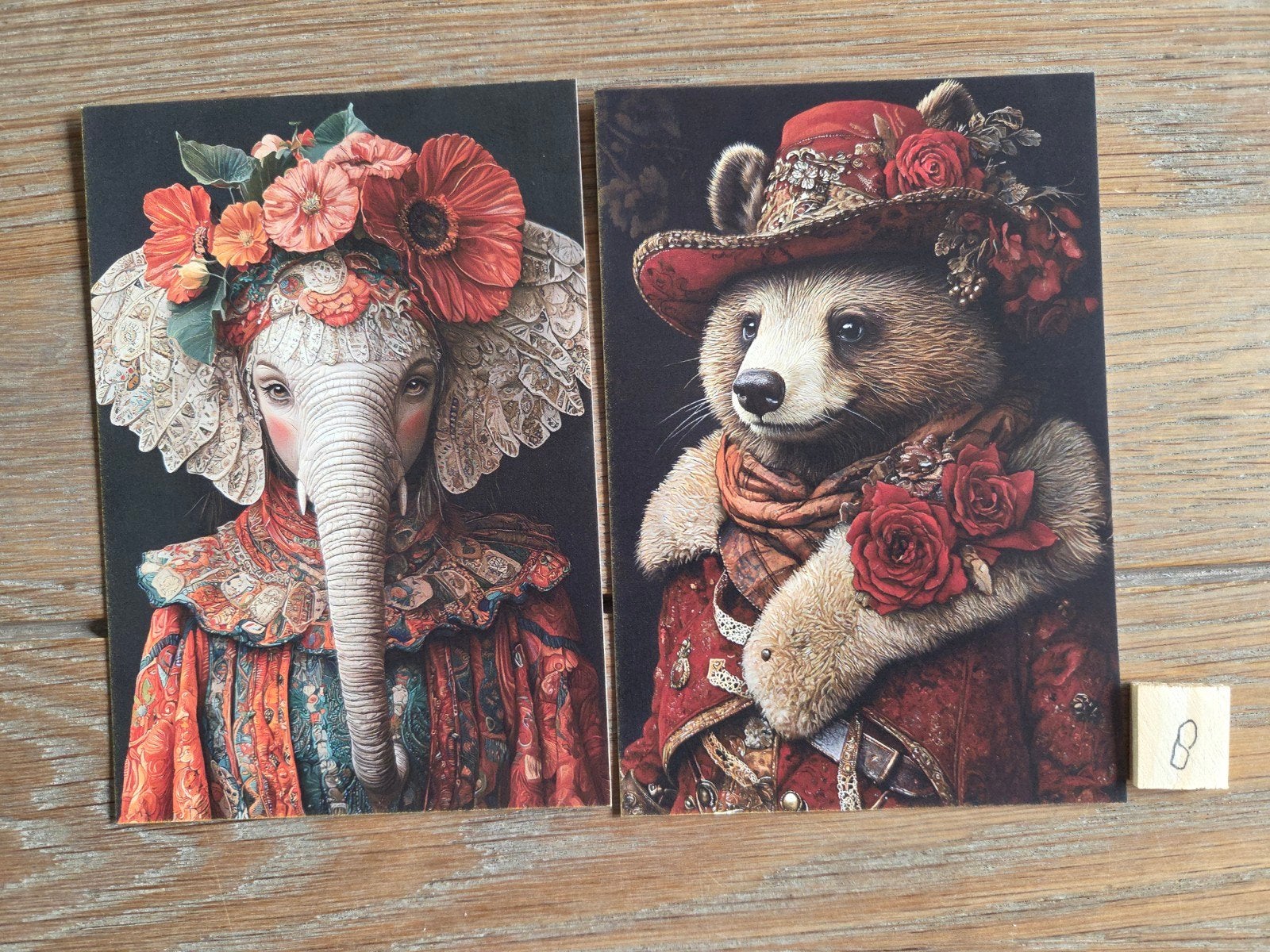KLASSIEKE DIEREN 8 olifant beer, Verzamelen, Ophalen, Overige soorten