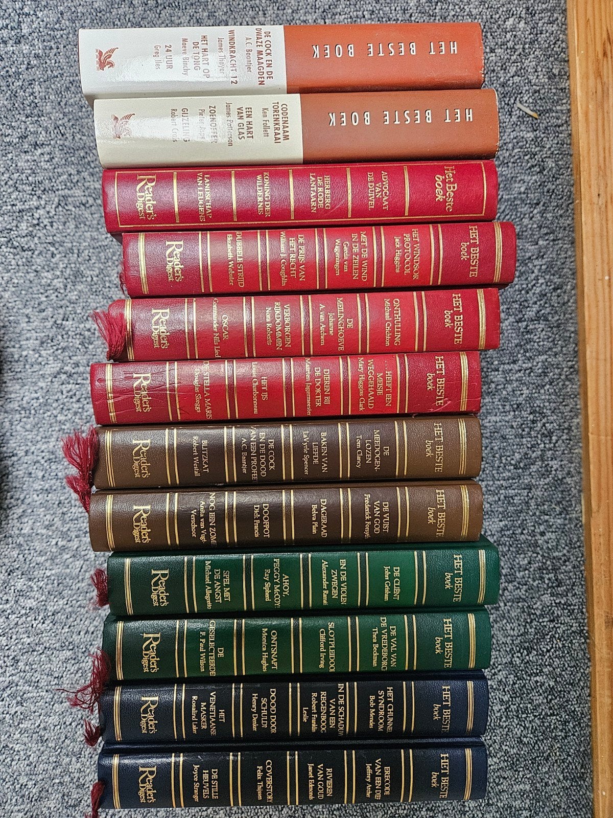 Collectie Het Beste Boek Reader's Digest (12 delen), Ophalen, Gelezen, Diverse auteurs, Nederland