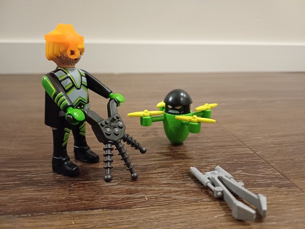 PLAYMOBIL Special Plus Agent met drone – 70248, Complete set, Special plus, Ophalen of Verzenden, Zo goed als nieuw