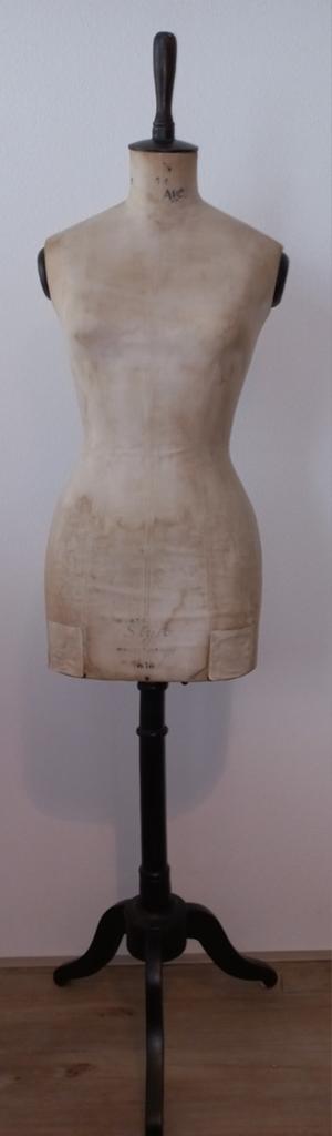 Antieke Juvénia paspop/buste, Brussel ca. 1920, Ophalen