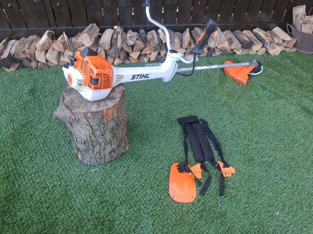 Stihl FS 460 C bosmaaier met draagharnas, Tuin en Terras, Bosmaaiers, Ophalen, Gebruikt, 30 tot 50 cm, Stihl