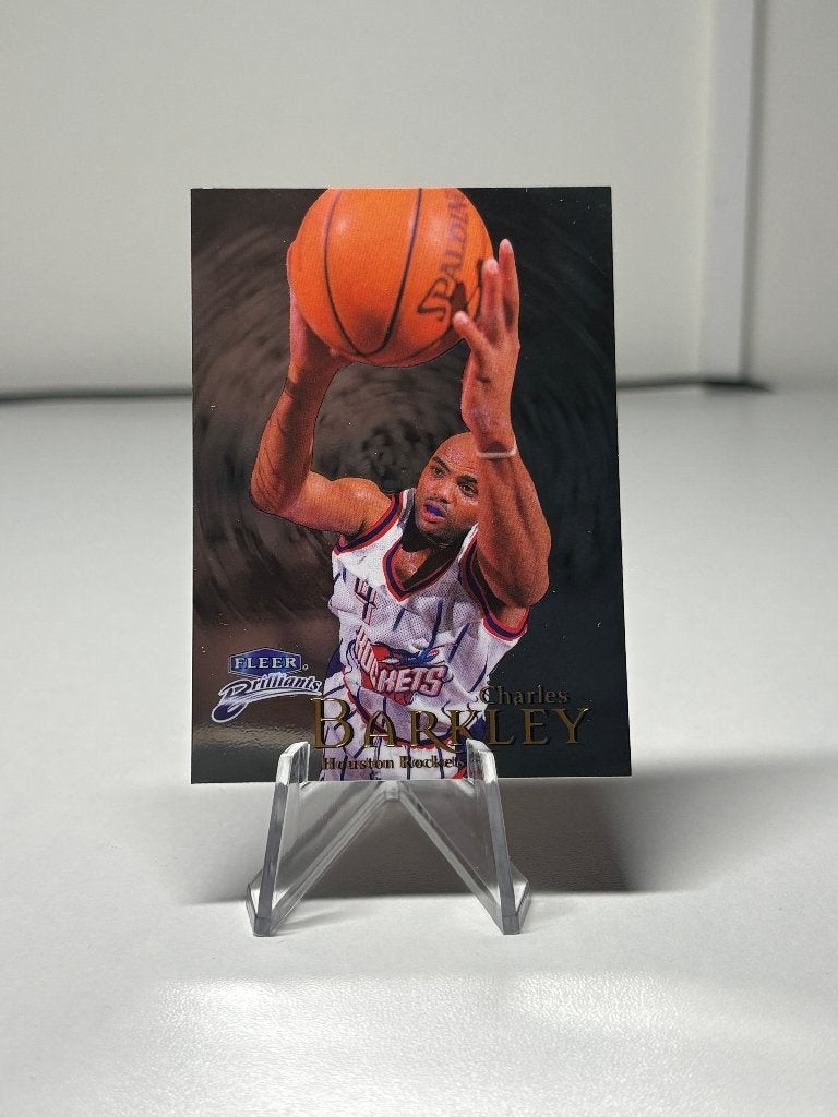 Fleer brilliants Charles Barkley Houston Rockets kaart, Ophalen of Verzenden, Zo goed als nieuw, Plaatje