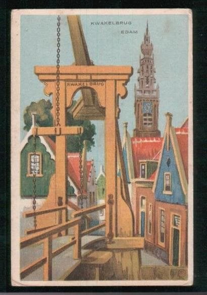 Edam - Kwakelbrug, Verzenden, 1920 tot 1940, Ongelopen, Noord-Holland
