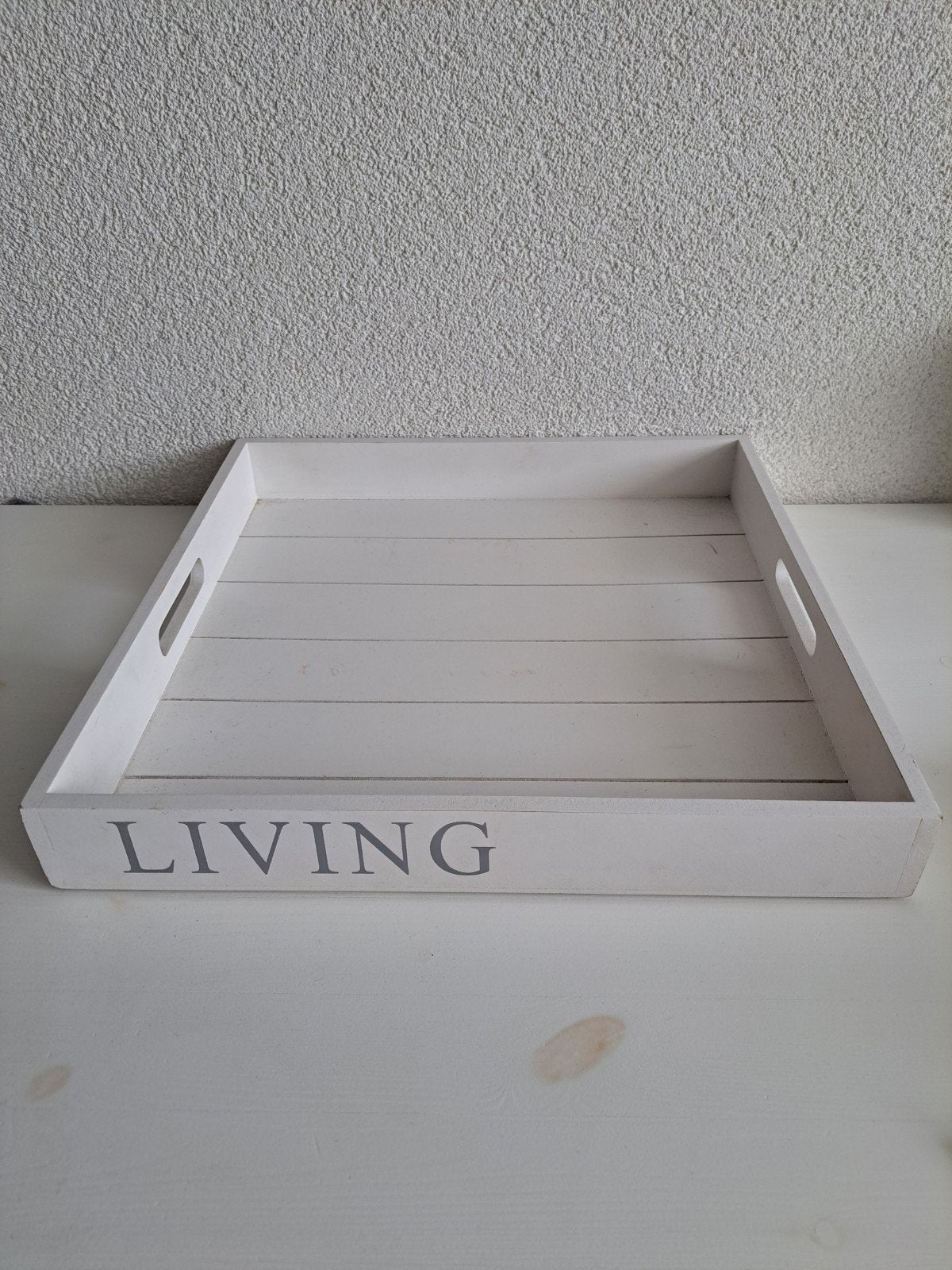 groot dienblad, Ophalen, Rond, Hout