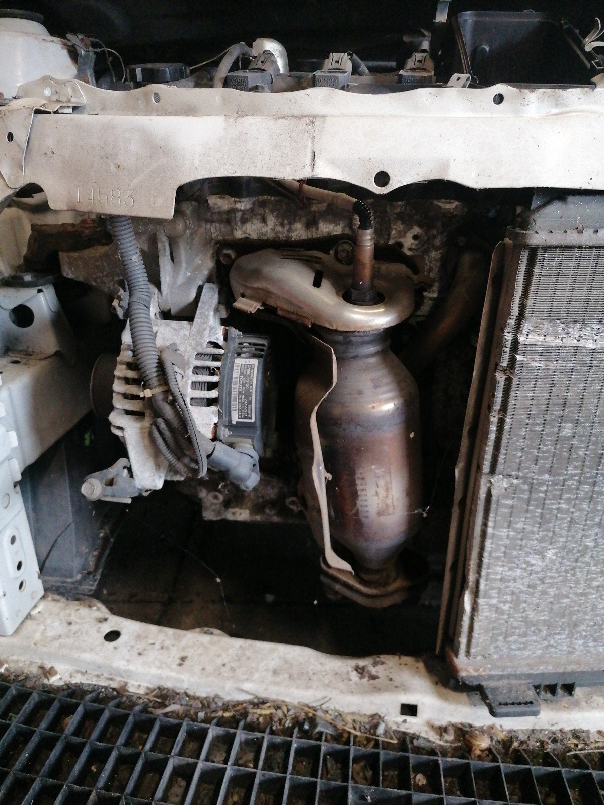 Motor voor  C1, 107,  Aygo - 1KR-FE 49127 km, Ophalen, Gebruikt, Citroën