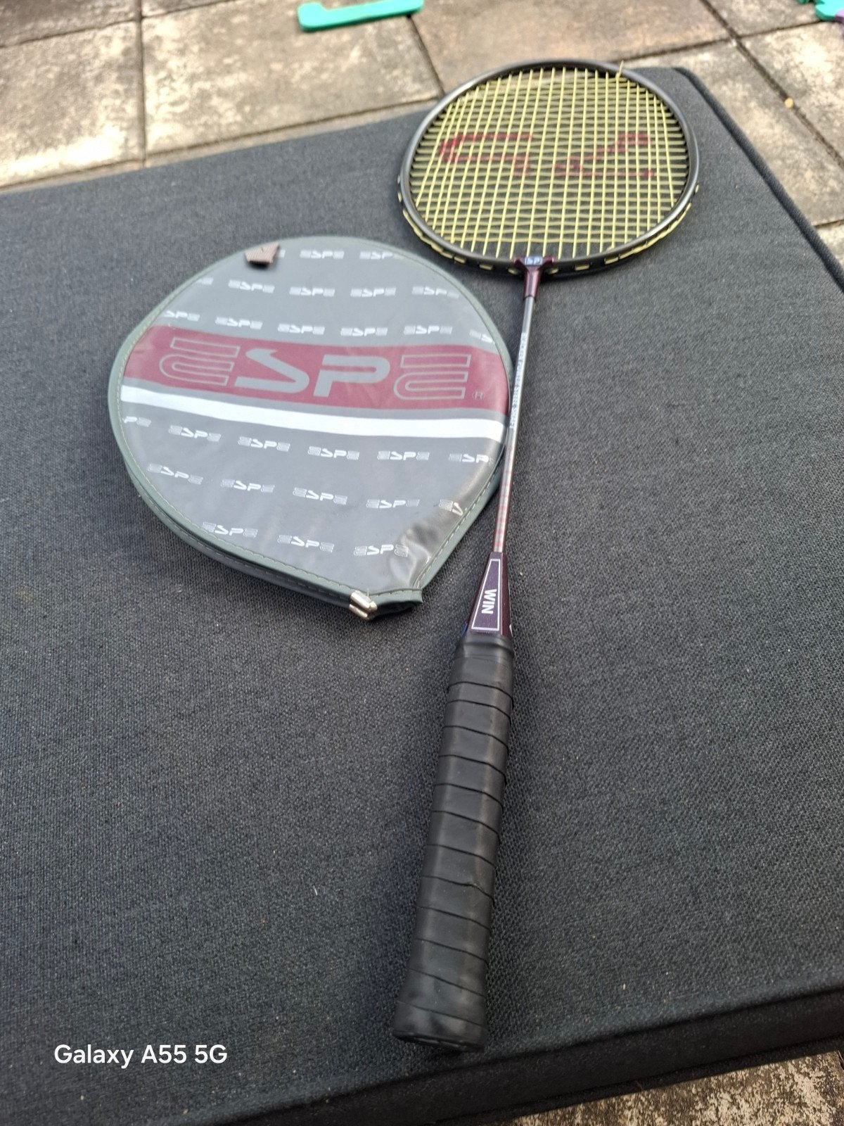 SP Holland SPB-81 Badminton Racket G3-L met hoes, Gebruikt, Onbekend, Ophalen of Verzenden, Racket(s)